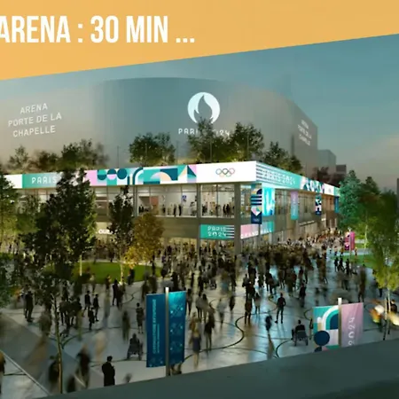 Апартаменты Parking & Balcon * Ideal Jo 2024 * Stade De France